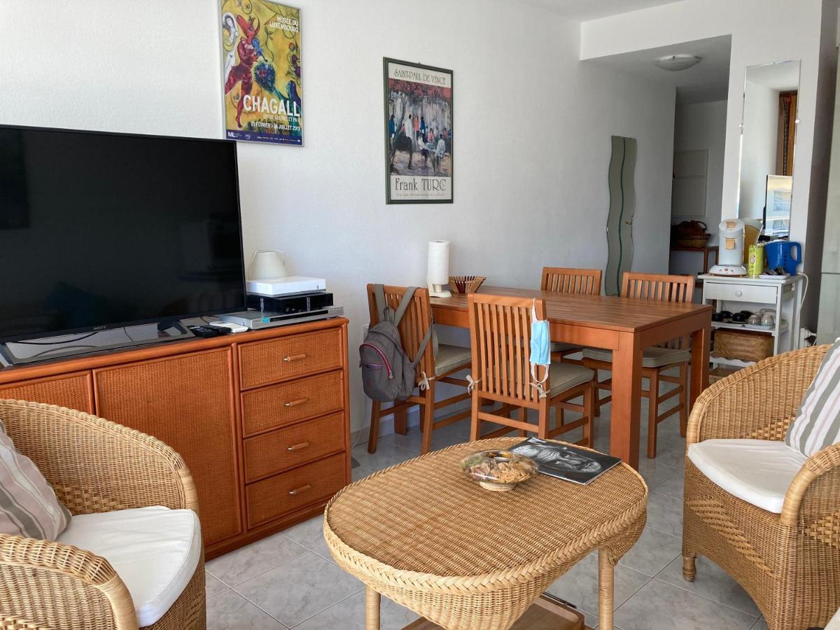 Residence Avec Piscine, Plage A 100 M, Cannes Et Juan Les Pins A 5 Min, Wifi Golfe-Juan Buitenkant foto